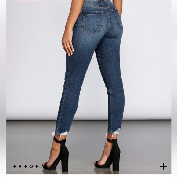 Oasis by Eunina Jeans. Clara High Rise Skinny Size 7 - Picture 2 of 13